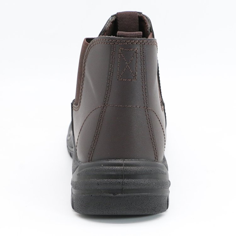 ENTE SAFETY High quality usa safety boots genuine leather upper steel toe pu sole work shoes