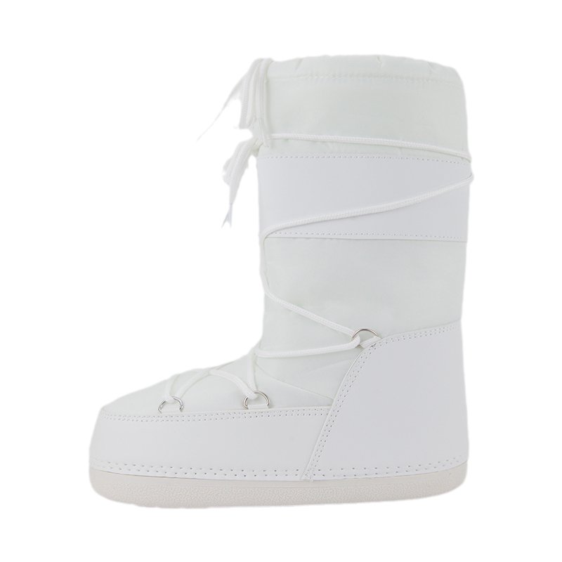 New design fashion snow boots long cut waterproof winter warmly walking shoes for outdoor