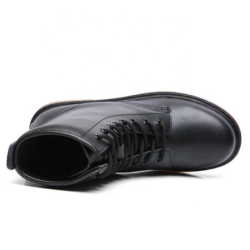 Wholesale custom waterproof transparent women's rain boots Women's ankle boots Winter women's leather boots