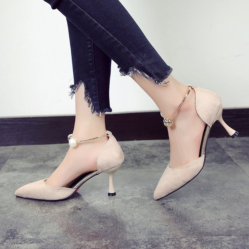 Fashion Dress Shoe Woman Flip Flops Ankle Boots Flat Pump Womens High Heels Europe And America