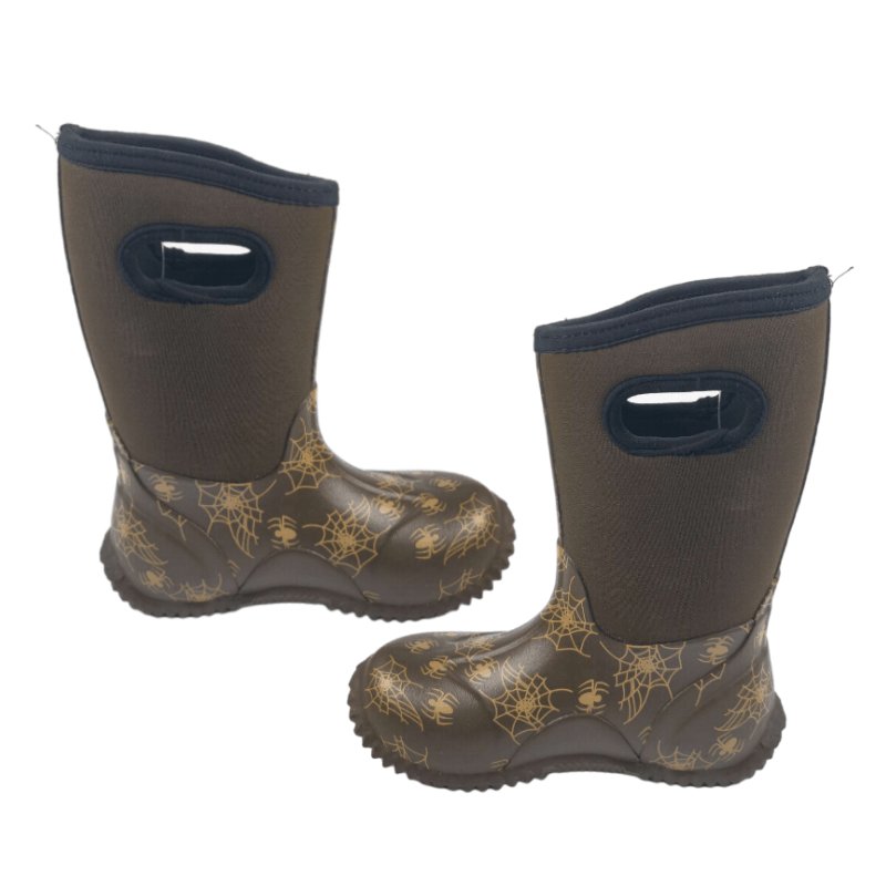 2024 Ladies Trendy Stylish Best Pattern Half Rain Boots Fishing Rubber Boots