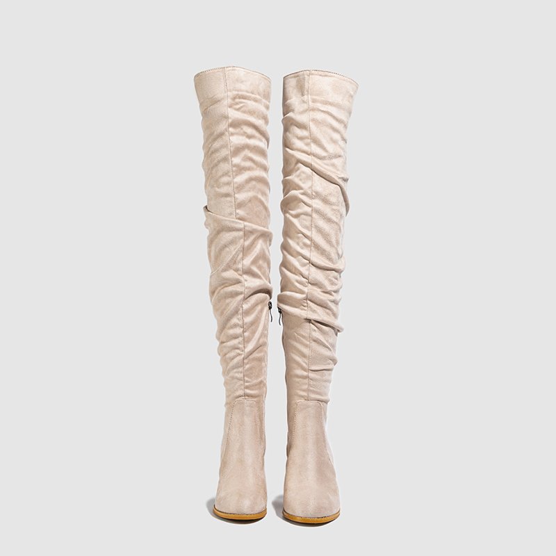 2023 Botas Largas Mujer Cuissardes Sexy Bottes Women Over the Knee High Heels Boots for Sexy Ladies