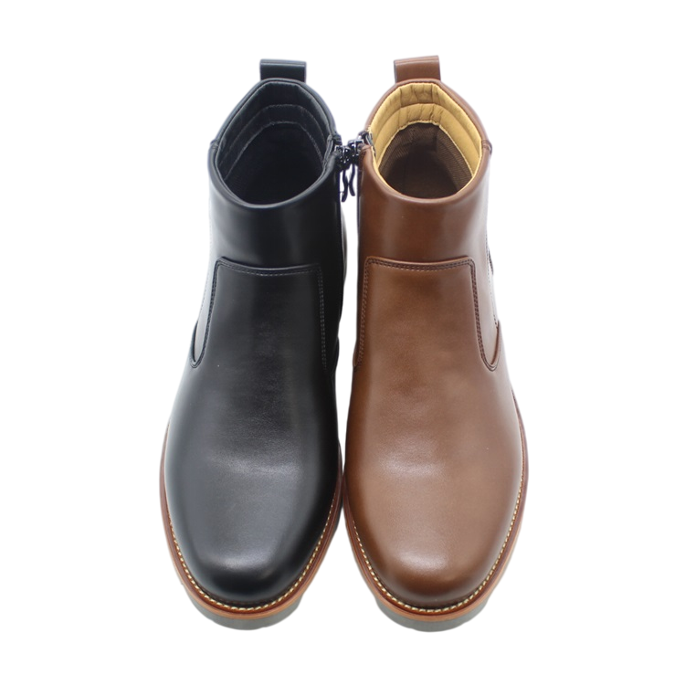 Factory wholesale Customized Black Men Casual walking boots