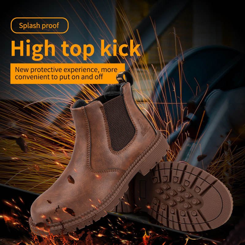 2024 Composite Toe Fashionable Safety Shoes Work Boots For Women