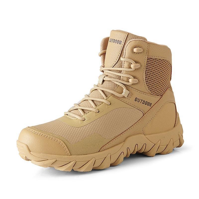 Fashion Casual Waking Sports Shoes for Men Chunky Zipper Hiking Boots Outdoor Non-slip Climbing Shoes High Quality