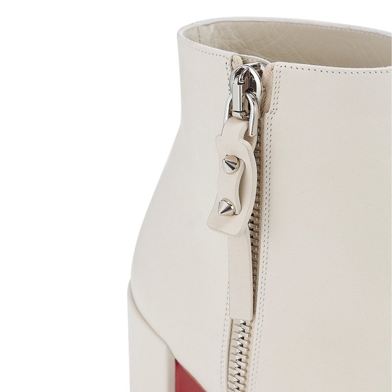 Winter fashion casual comfortable OEM ODM service chunky high heels leather women ankle boots