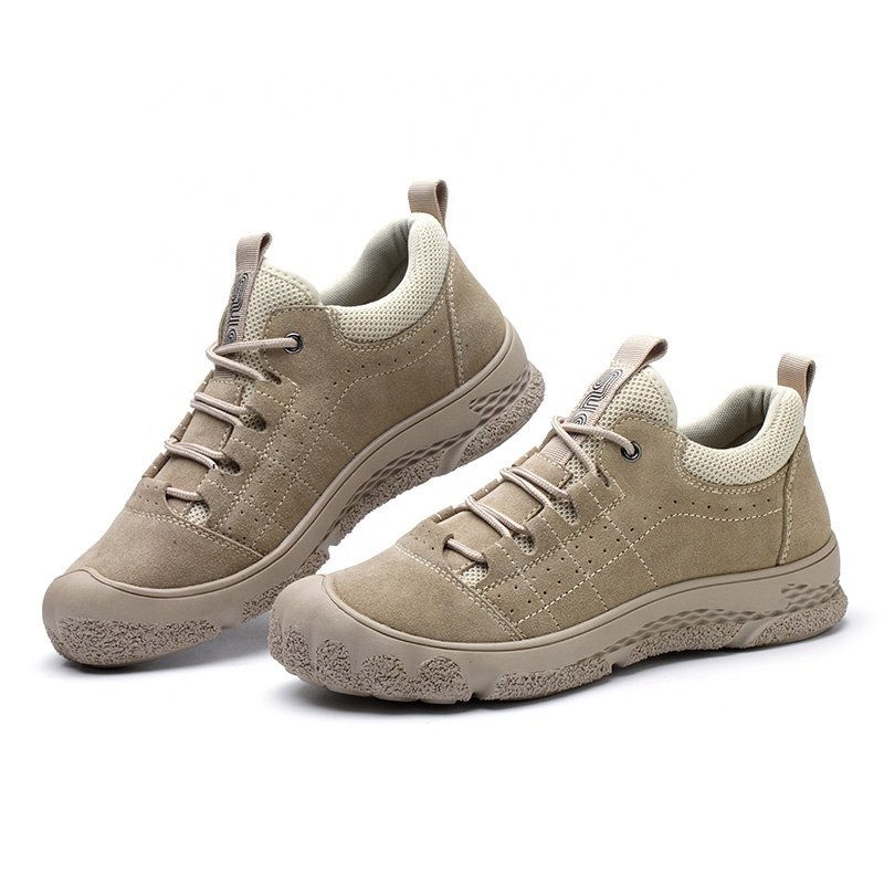 Industrial Waterproof leather boots breathable black men steel toe price fashion safety shoes