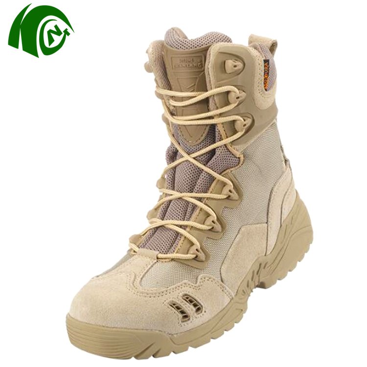 KANGO Ultralight Boots Desert Boots Outdoor Hiking Shoes Desert Tactical Boots Men's Spring and Autumn PU