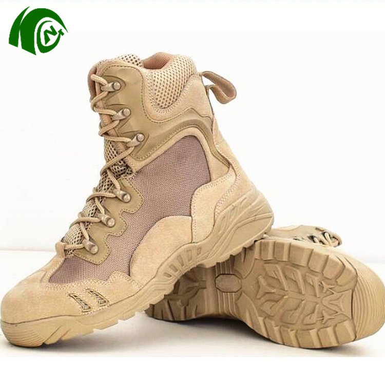 KANGO Ultralight Boots Desert Boots Outdoor Hiking Shoes Desert Tactical Boots Men's Spring and Autumn PU