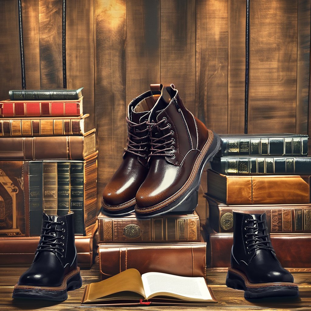 Custom Logo Men's Genuine Leather Chelsea Boots British Style Casual Martin Boots for Winter Dropshipping Ankle Boots Feature