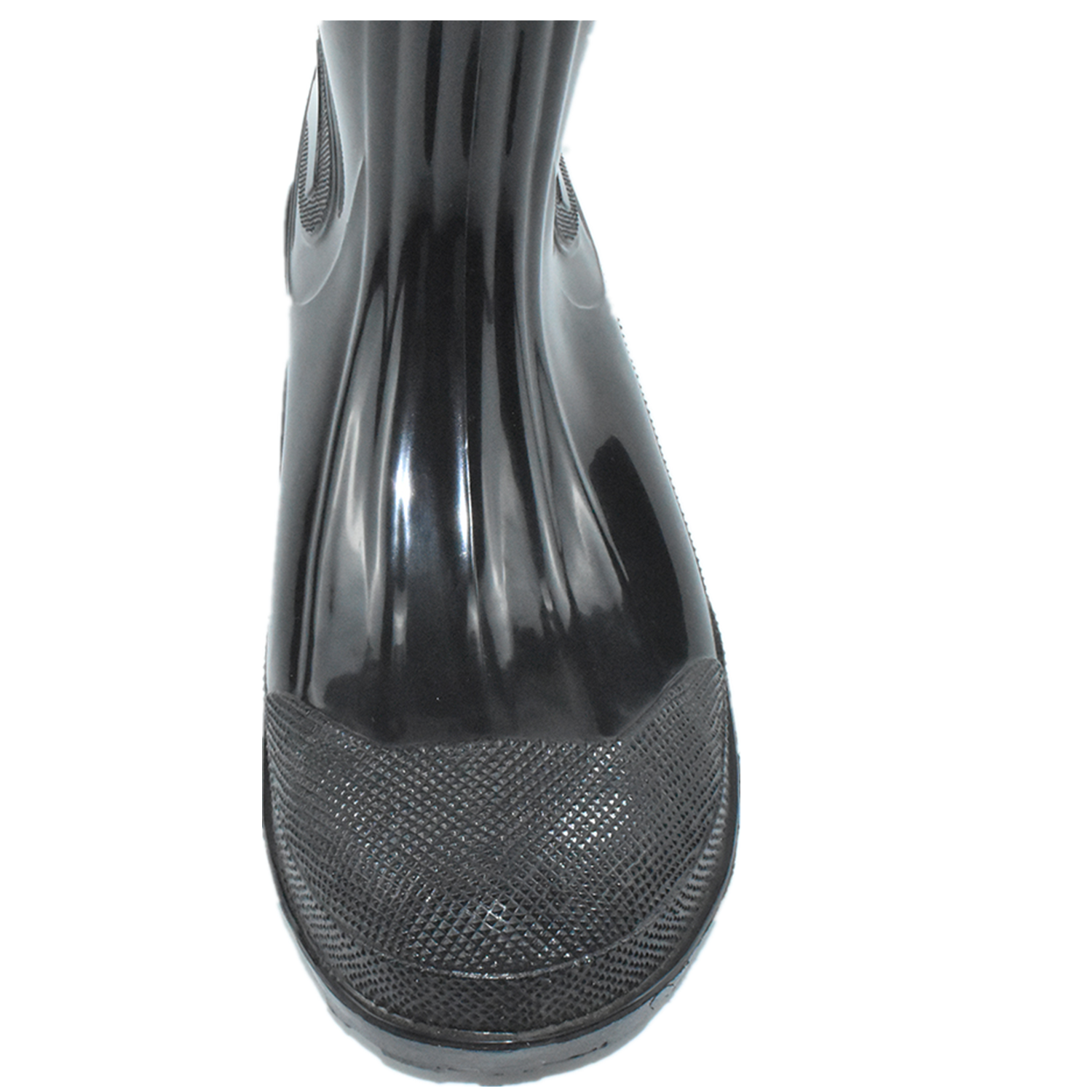 PVC Rubber Work Boots for Men Waterproof Men's Rain Boots with Steel Toe Mens Agriculture Knee Footwear for Gardening