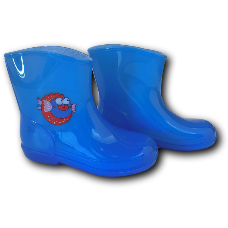Children's galoshes men's and women's cartoon waterproof boots snow galoshes