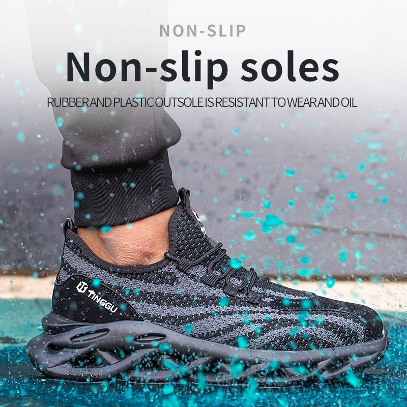 Fashionable Function shoes manufacturers protective sport jogger steel toe shoes men safety boots shoes