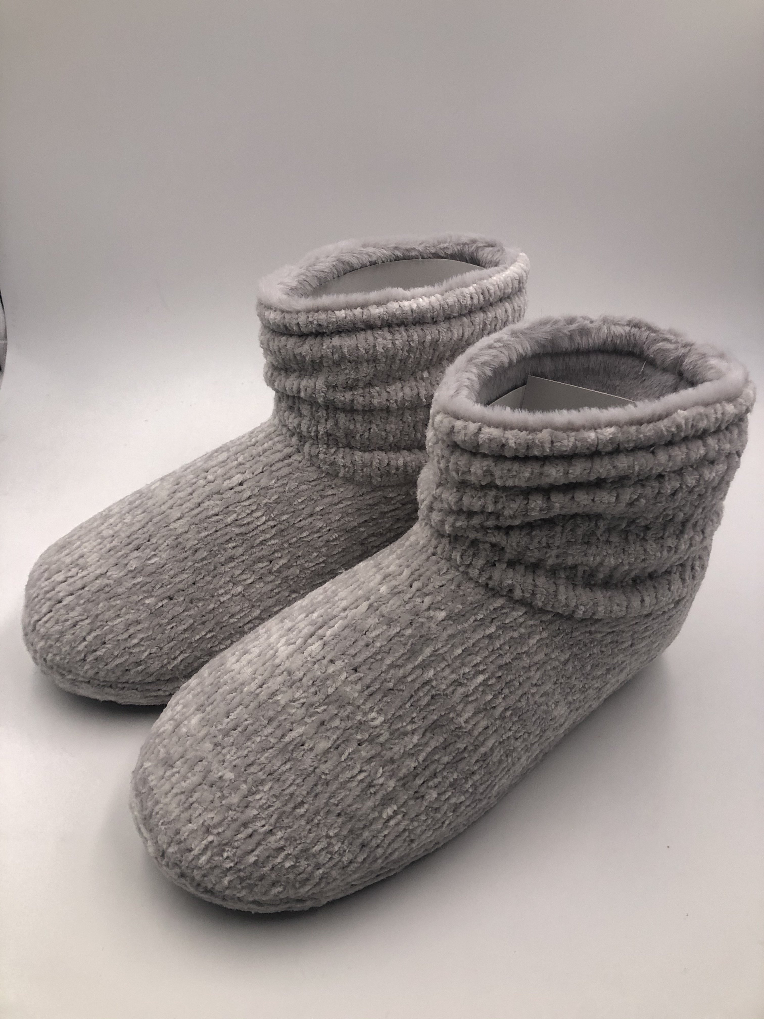 Women's Boots Bedroom Home Custom Winter Spring Boots Short Boots Free Sample Fashion Chenille Anti Slip TPR Sole Indoor