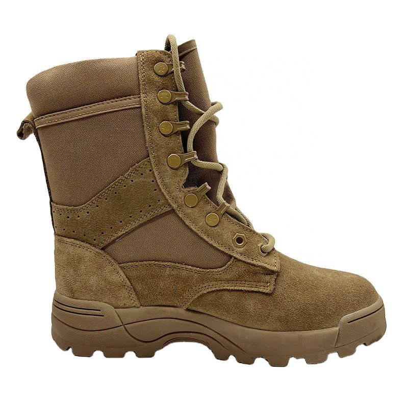 Fast Lacing Style Tactical Waterproof Boots Breathable Composite Mesh Desert Boots