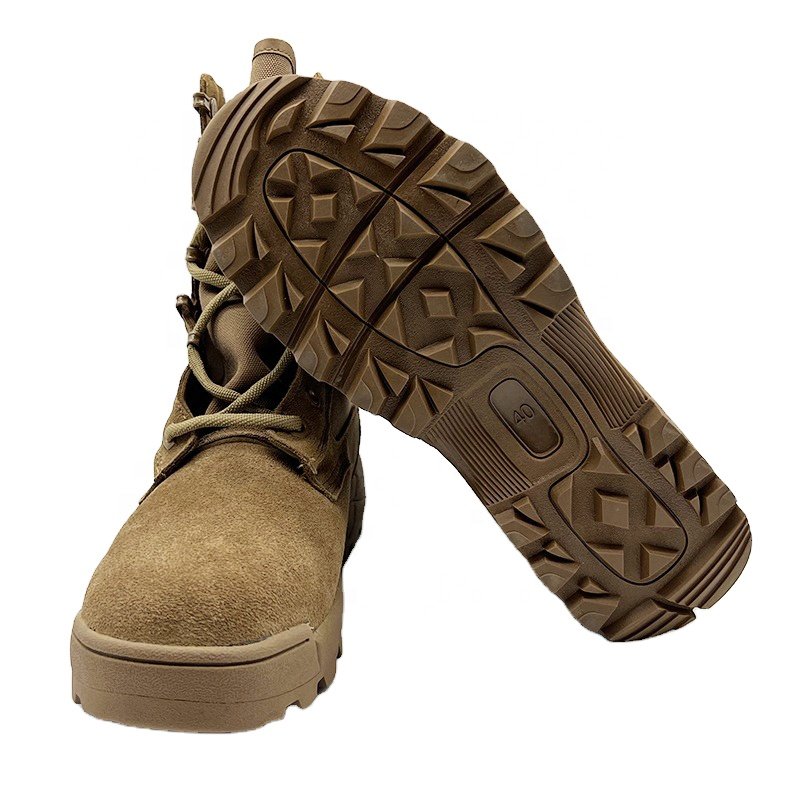 Fast Lacing Style Tactical Waterproof Boots Breathable Composite Mesh Desert Boots