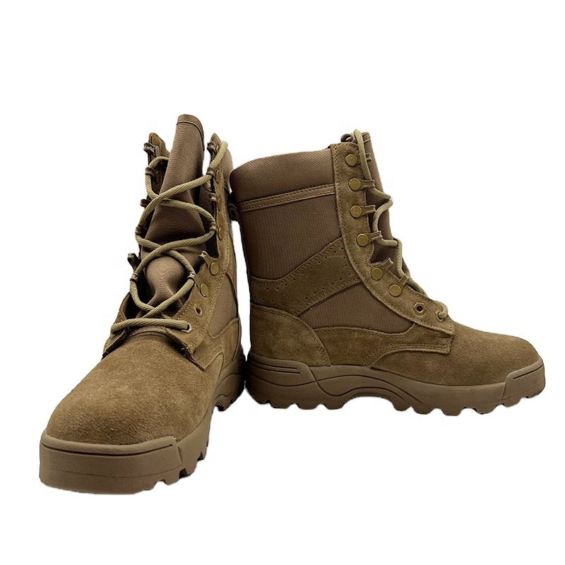 Fast Lacing Style Tactical Waterproof Boots Breathable Composite Mesh Desert Boots