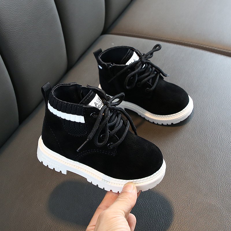 Winter& Autumn Fashion Boots Shoes Warm Boots With Plush Inside Children's Winter Shoes