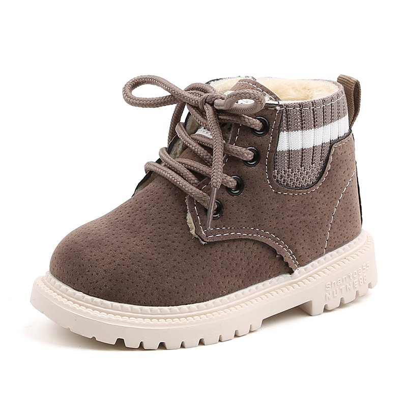 Latest Style Winter Autumn Spring Kids Outwear Shoes Soft Sole Boys Girls Casual Boots