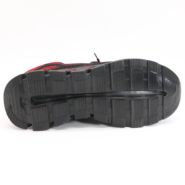 ENTE SAFETY Light weight men breathable safety shoes lightweight mid cut steel toe safety boots for welder men