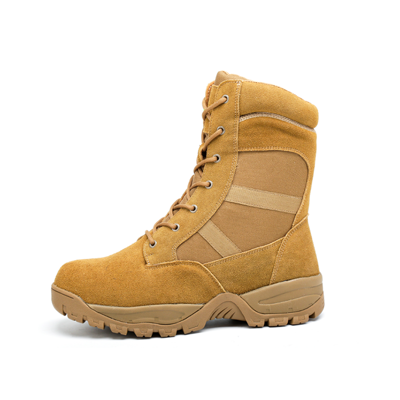 Wholesale Outdoor Leather Hiking Combat Desert Boots Training Mens Tactical Boots