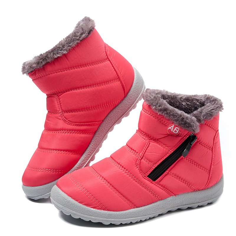 Warm Waterproof Outdoor Slip Resistant winter Cold Weather Unisex Shoes Kids Snow Boots Boys Girls Winter Boots
