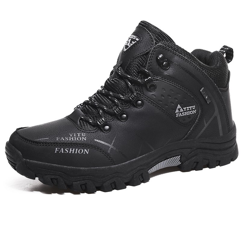 Comfortable Warmth Hiking Shoes Male Non-Slip Waterproof Sport Shoes Outdoor Climbing Trekking Boots Men
