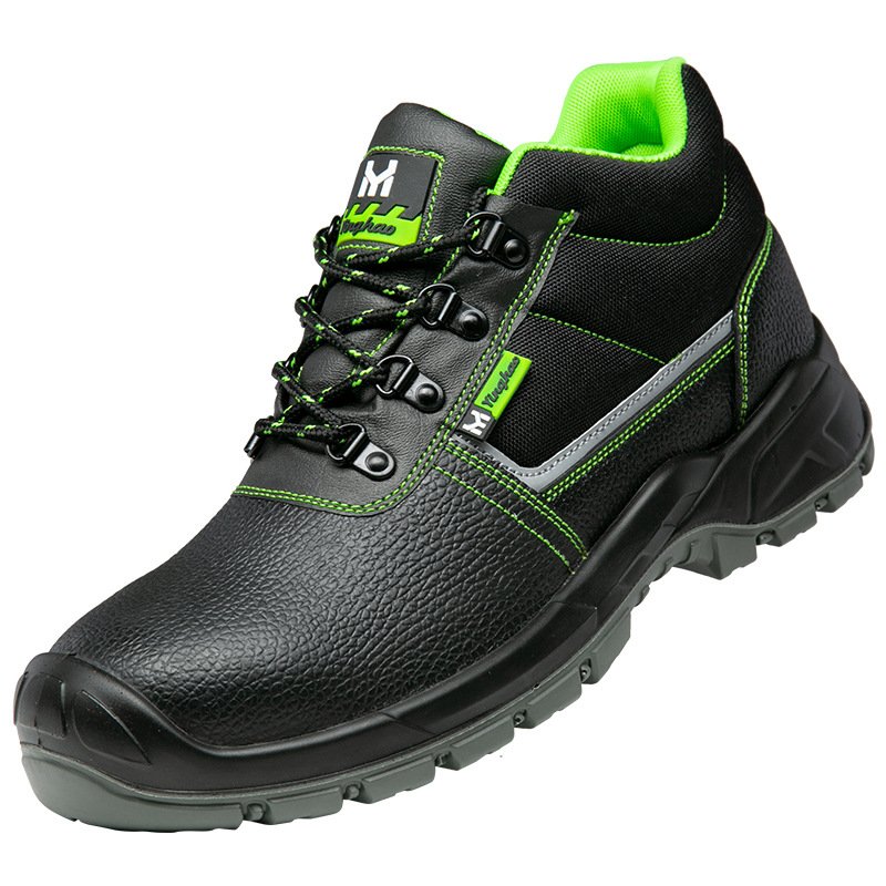 High quality Construction Working Protective Footwear Steel Toe Fashion Safety boot with steel plate