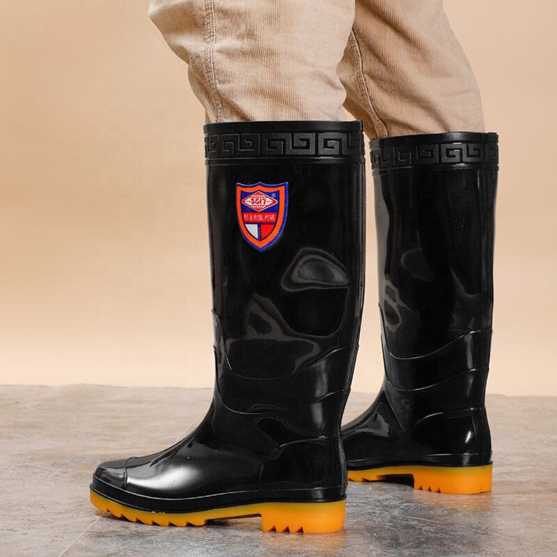 High Rainboots Waterproof Durable Rubber Outdoor Hunting Boots Water Boots