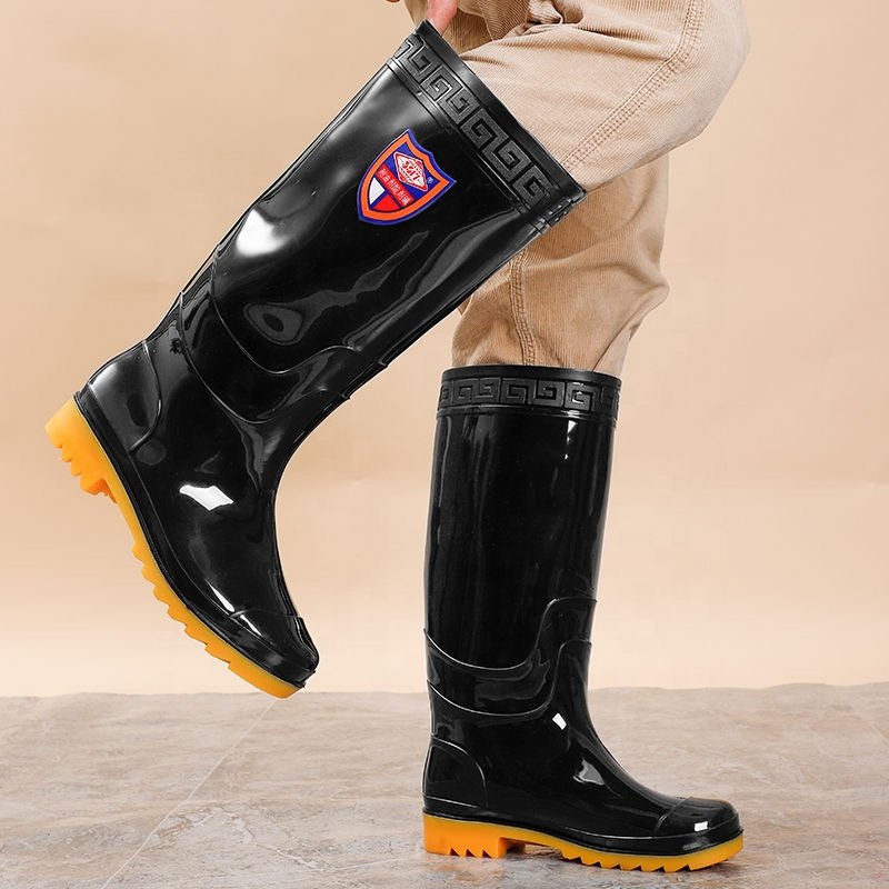 High Rainboots Waterproof Durable Rubber Outdoor Hunting Boots Water Boots