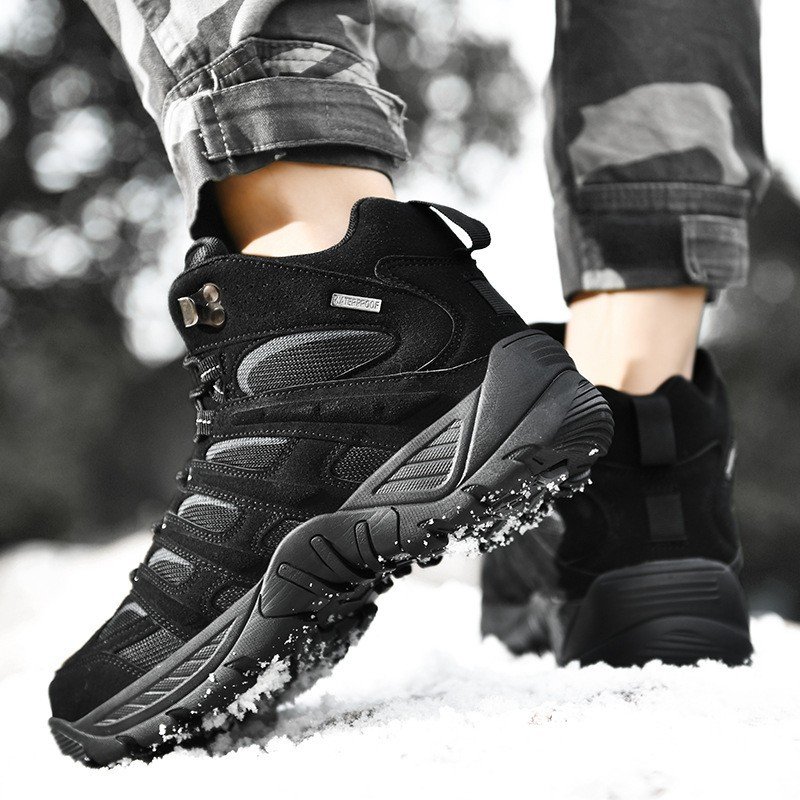 Breathable Hiking Men's Sports Shoes Luxury Designer Climbing Trekking Sneakers for Men Outdoor Work Man Boots