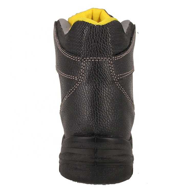 Construction labor protection boots composite toe steel protection ankle men's leather shoes unisex OEM custom shoes