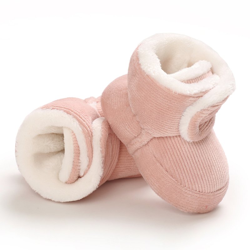 Winter Best-Selling newborn baby 0-12 months boys and girls warm plush boots