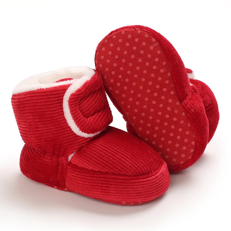 Winter Best-Selling newborn baby 0-12 months boys and girls warm plush boots