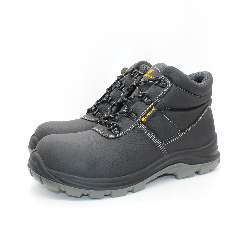High Quality OEM Industrial Protective Labor Steel Toe Safety Shoes Work Boots S3 for Men
