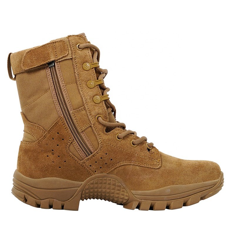 Factory Men Hiking Sport Ankle Outdoor Boot Side Zip Work Boots For Men