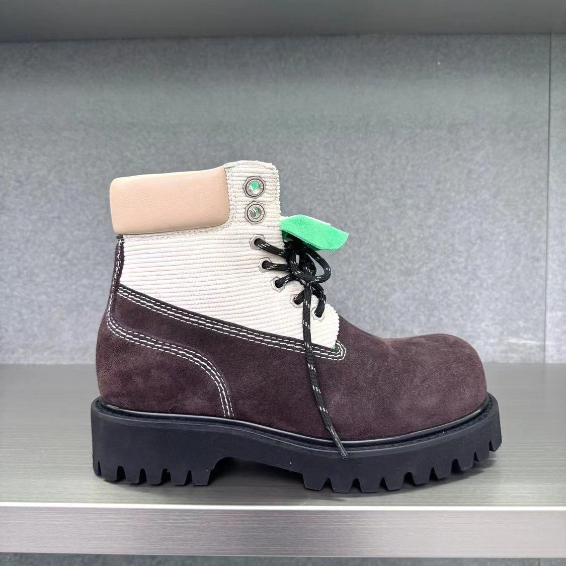 High Help Work Leather Boots Candy colored Men desert boots Women's Ankle Martin Boots for Ladies