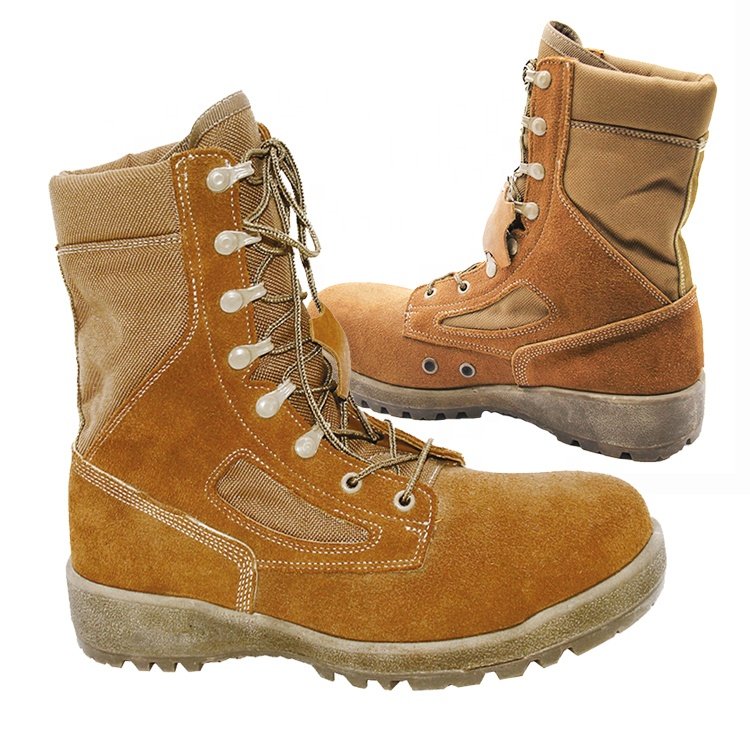 Outdoor Breathable Boots High Top Hiking and Mountaineering Boots Summer Desert Wear Resistant Non-slip Breathable Sports
