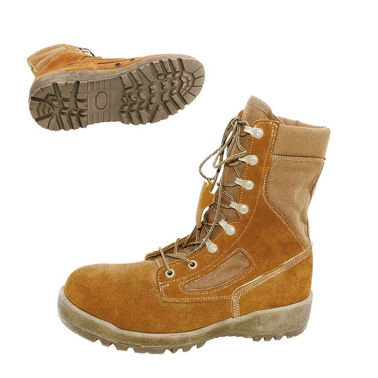 Outdoor Breathable Boots High Top Hiking and Mountaineering Boots Summer Desert Wear Resistant Non-slip Breathable Sports