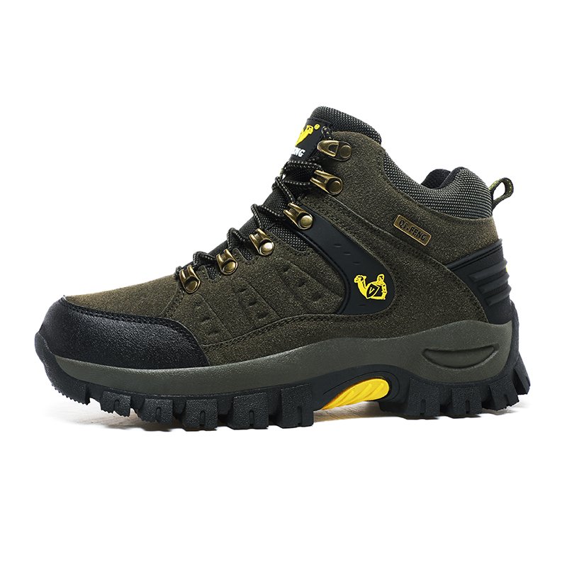 Autumn Winter Hiking Shoes Men Outdoor Casual Sneakers Boys Non-slip High Top Trekking Climbing Boots