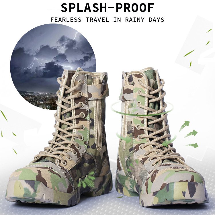 OBSHORSE High Quality Summer Breathable Lightweight Tactical Boots Boots