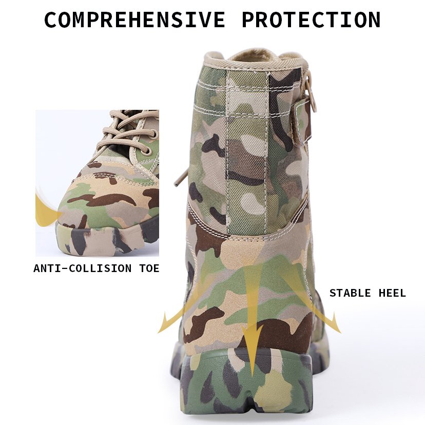 OBSHORSE High Quality Summer Breathable Lightweight Tactical Boots Boots