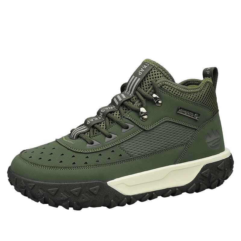 high quality new men's pu luxury boots shoes low price fashion design brand outdoor shoes hiker customize sports cheap factory