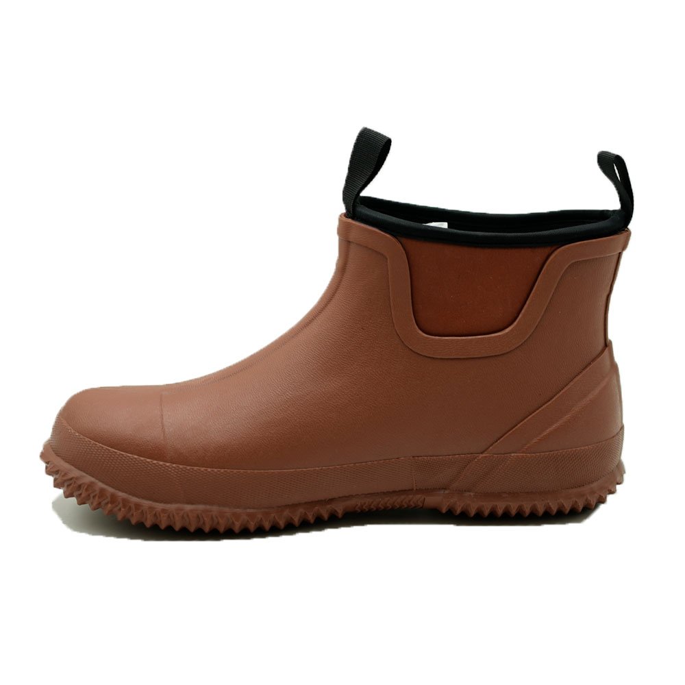 Men's Ankle Waterproof Rain Boot Neoprene Boots For Gardening Fishing Deck Muck