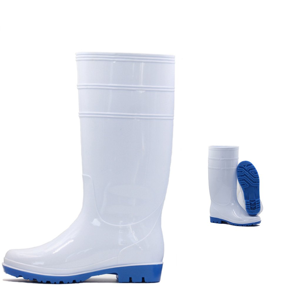 No Lace wholesale PVC Mining Working pvc wellington Safety Rain Boots With Steel Toe waterproof for men
