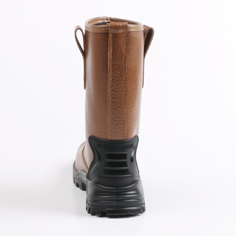 Gas Mining Farm Industrial safety boots Waterproof Anti-slip High cut Riggor Boots Construction Safety shoes for men