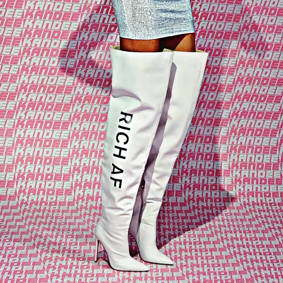 2021 Classic Thigh High Boots Winter Hot Sale Ladies Over The Knee Boots Chengdu High Quality Pointed Toe Womens Boots