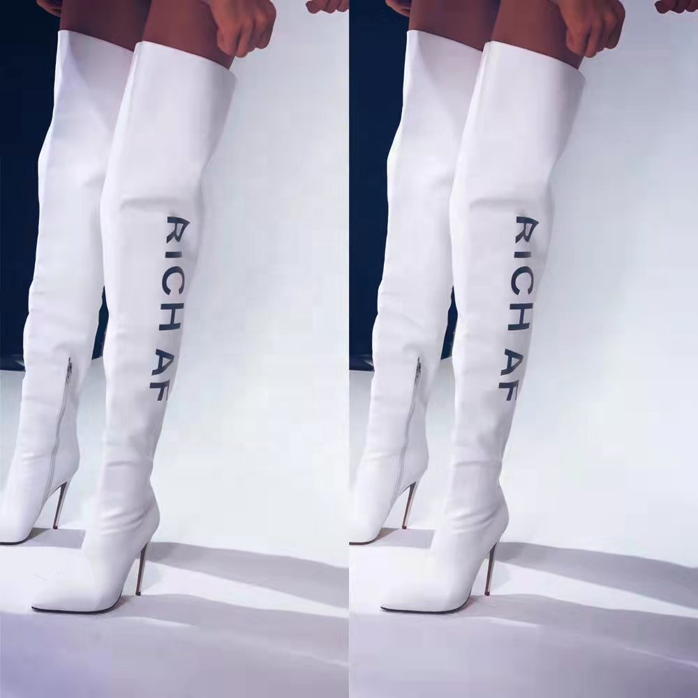 2021 Classic Thigh High Boots Winter Hot Sale Ladies Over The Knee Boots Chengdu High Quality Pointed Toe Womens Boots