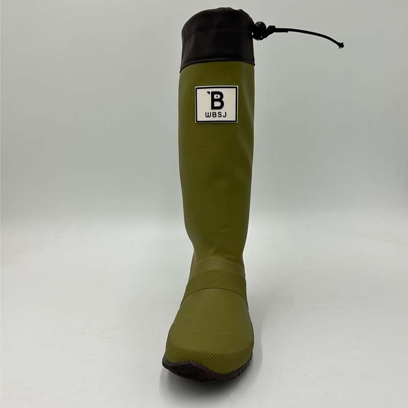 Folding rubber Ladies Kids Waterproof Gumboots Rubber Rain Boots