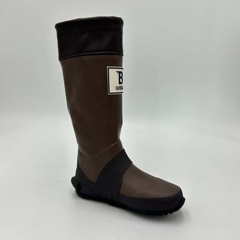 Folding rubber Ladies Kids Waterproof Gumboots Rubber Rain Boots